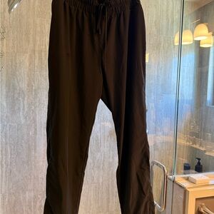 Zella Women’s Black Silky-Type Pants with Drawstring Waist size XL